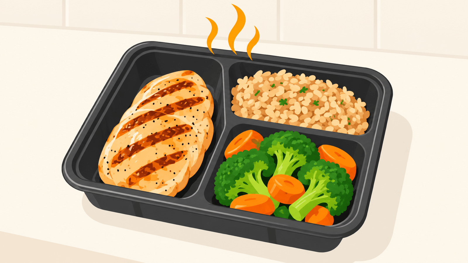 電子レンジで温めるだけの冷凍宅配弁当