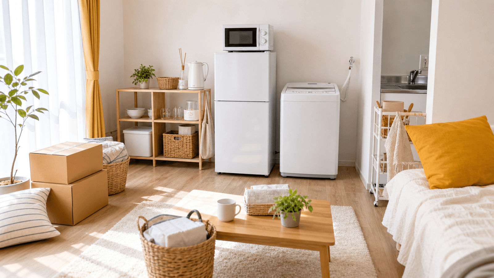 一人暮らしの家電セットおすすめ｜必要な家電と安く揃えるコツを予算別に解説