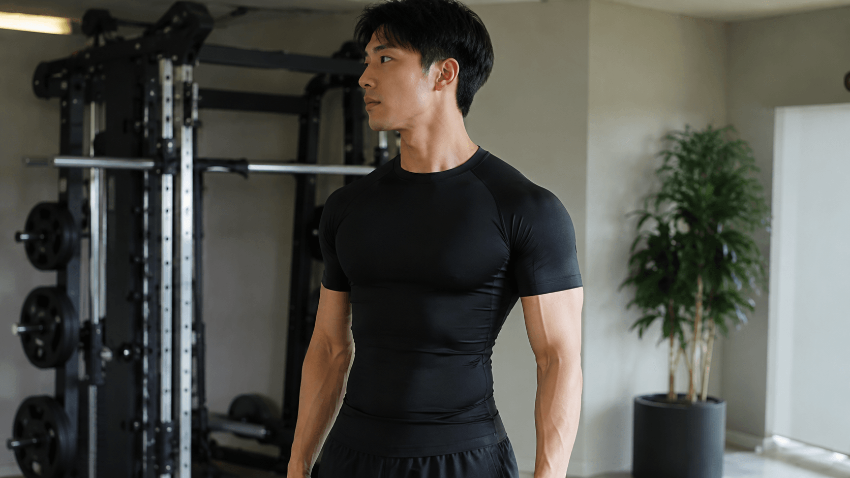 加圧シャツの効果的な着け方イメージ
